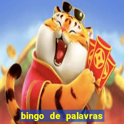 bingo de palavras cha de bebe