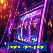 jogos que paga dinheiro de verdade no pix