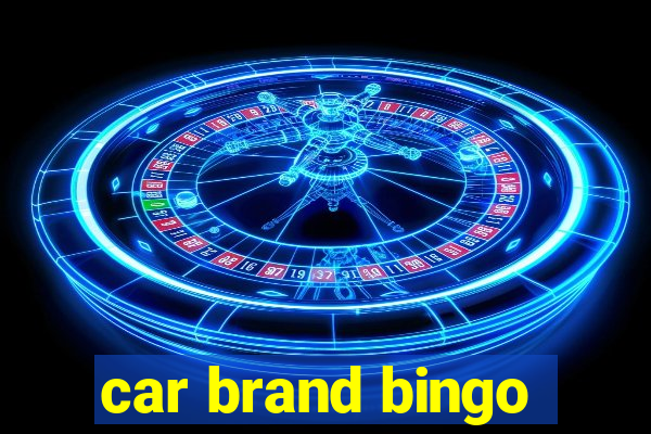 car brand bingo