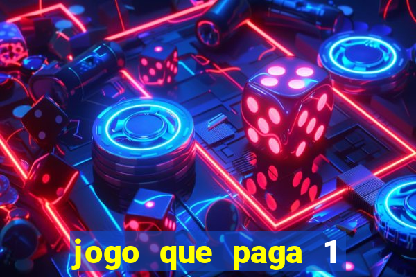 jogo que paga 1 real no pix