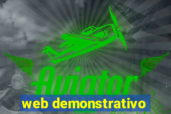 web demonstrativo