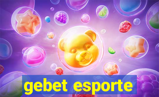 gebet esporte